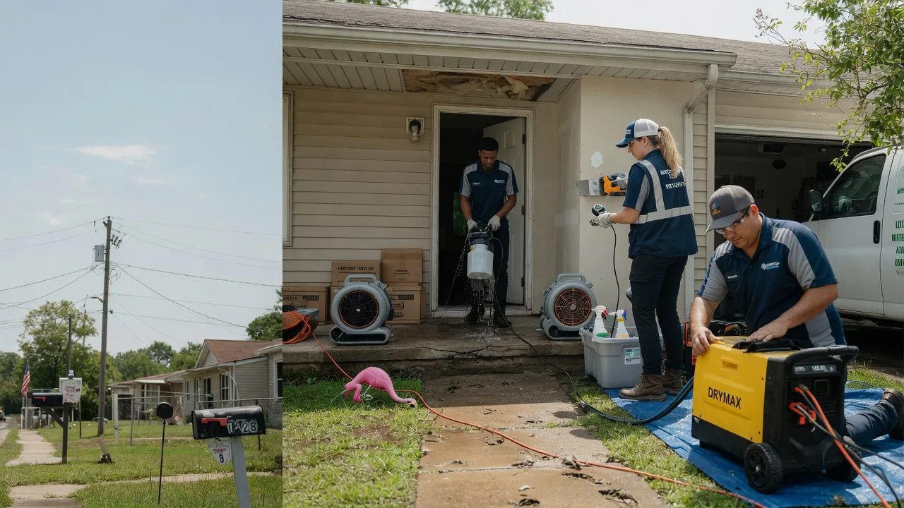 Storm Damage Water Removal in Frazeysburg, OH near me
